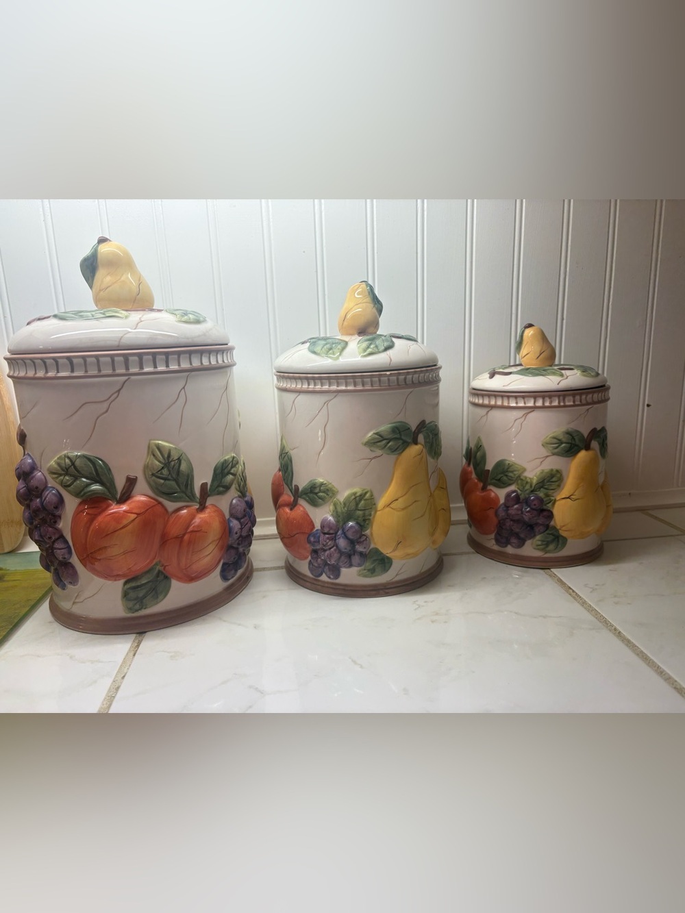 Pompeii Fruit Canisters